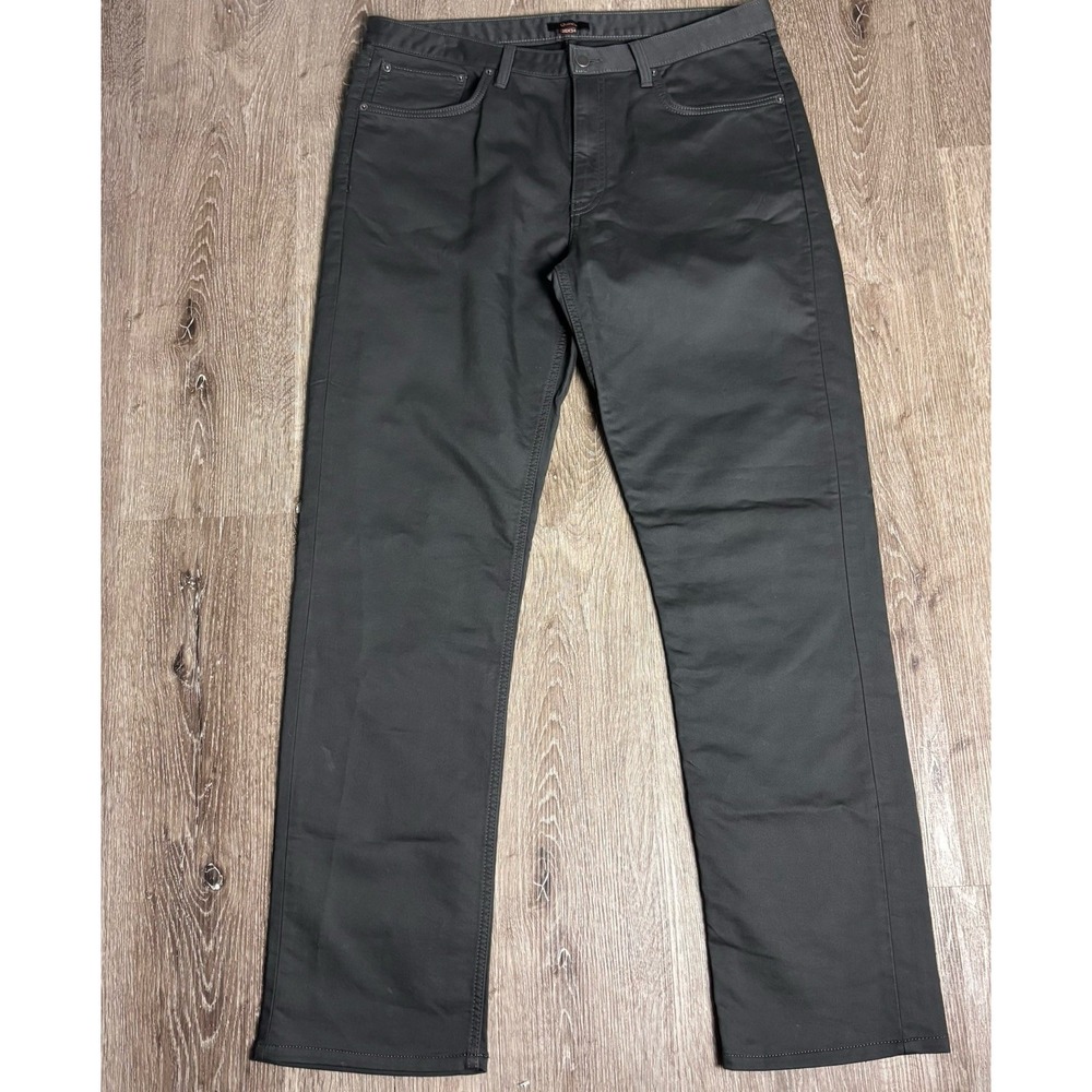 Quince Comfort Stretch Traveler 5-Pocket Pants Dark Charcoal 36x33 *Hemmed